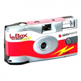 More about LeBox Flash 400 ASA 27 Aufnahmen, Einwegkamera