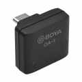 BOYA BY-OA1 Mini-Audioadapter mit 3,5-mm-TRS-Mikrofonanschluss Typ-C-Ladeanschluss Ersatz fuer DJI OSMO Action