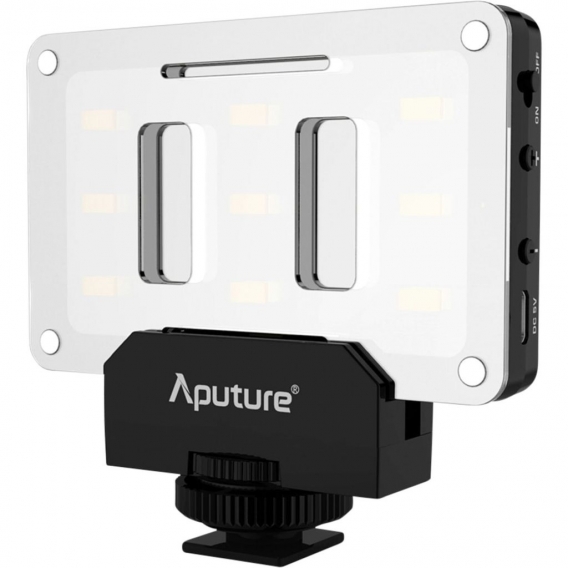 Aputure al-m9 Mini-LED-Leuchte für Videoaufnahmen und Makrofotografie - Schwarz