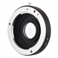PK-AI Lens Mount Adapterring mit optischem Glas fuer Pentax K Mount Objektiv passend fuer Nikon AI F Mount Kameragehaeuse Focus 