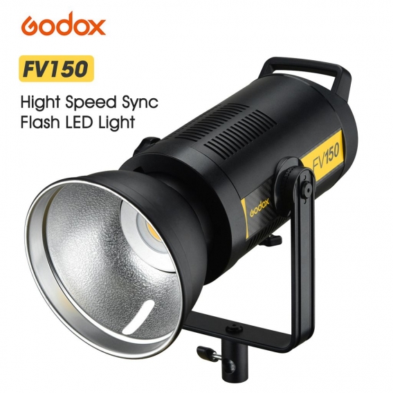 Godox FV150 1 / 8000s Hochgeschwindigkeits-Sync-Blitz-LED-Licht 150 W Dimmbar 5600K CRI 96+ Eingebauter Godox 2.4G-Funkempfaenge