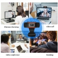 1080P Webcam Autofokus USB-Webkamera Eingebautes Rauschunterdrueckungsmikrofon fuer Laptop-Desktop