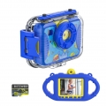 BlitzWolf® BW-KC2 Kinderkamera Wasserdichte 8MP Foto 1080p Sport und Tauchkamera Serienaufnahmen Videos Digitalkamera für Mädche
