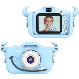 More about Kinder Kamera, 2.0”Display 1080PHD Digitalkamera für 4-14 Jahre alt mädchen und jungen, mit 32GB SD Karte, Blau