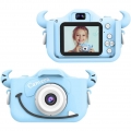 Kinder Kamera, 2.0”Display 1080PHD Digitalkamera für 4-14 Jahre alt mädchen und jungen, mit 32GB SD Karte, Blau