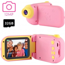 More about Kinderkamera Rosa mit Spiele 32GB TF-Karte | 2019 Mädchen 3 4 5 Jahren | Mädchen Spielzeug 6 7 8 9 Jahren | Kleine Geschenke für