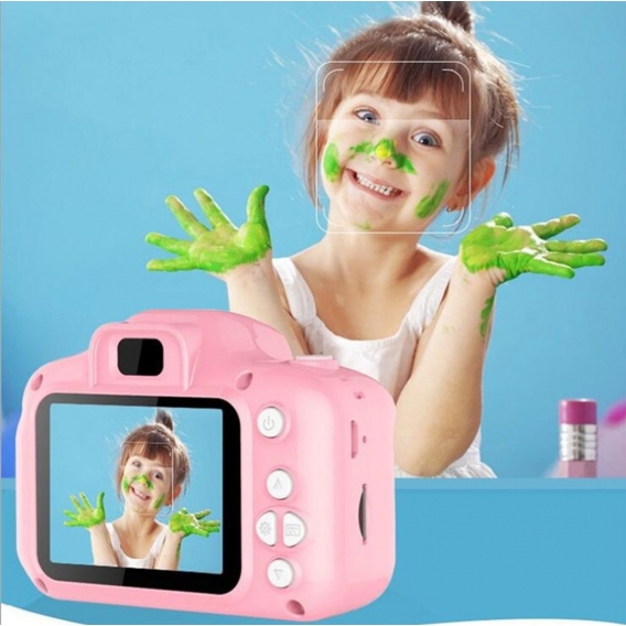 Kinder Kamera Kinder Digitalkameras für Mädchen Geburtstag Spielzeug Geschenke 4-12 Jahre altes Kind Action Kamera Kleinkind Vid