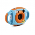 Amkov Süße digitale Videokamera max. 5 Megapixel Eingebaute Lithiumbatterie Weihnachten Neujahrsgeschenk für Kinder Kinder Junge