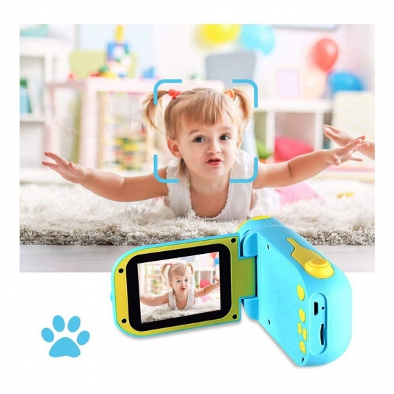 FNCF Kids Digitalkamera Spielzeug, Kleinkind Kamera Spielzeug, Stoßfeste Kamera mit 32 GB TF Karte, Geschenk Spielzeug