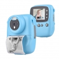 Tragbare Kinder-Sofortbildkamera, digitale Videokamera mit 1080P hoher Videoaufloesung, 18 MP, 2,3-Zoll-Grossbildschirm, lustige