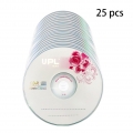 25 STueCKE CD-R 700 MB / 80 Min. Rohling Grad A 52X Multispeed-Musik-CD