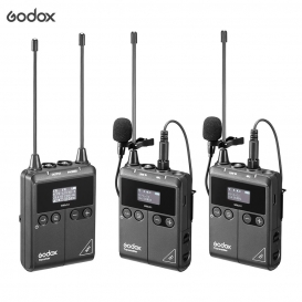 More about Godox WMicS1 kit2 UHF-Funkmikrofonsystem mit 2 Stueck TX1-tragbaren Body-Pack-Sendern + 1 Stueck RX1-tragbarem Empfaenger fuer S