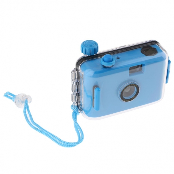 Blau Unterwasserkamera Wasserdichte Kamera Filmkamera wiederverwendbar