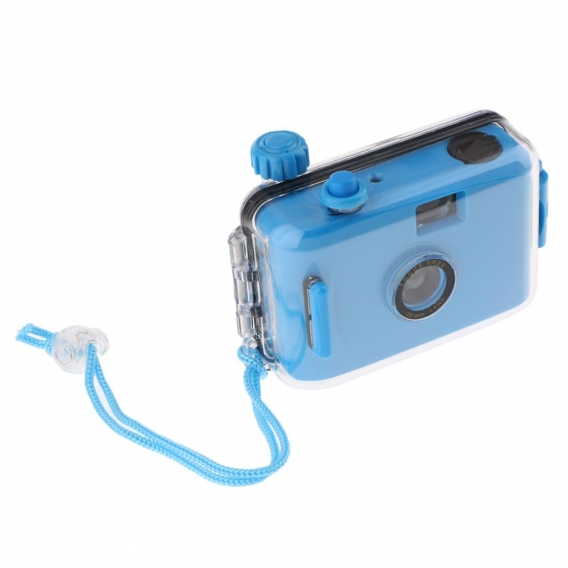 Blau Unterwasserkamera Wasserdichte Kamera Filmkamera wiederverwendbar