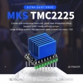Aibecy 1pc TMC2225 Schrittmotortreibermodul mit Kühlkörperunterstützung UART-Modus für 3D-Drucker
