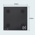 Artillerie 3D-Drucker Glasbett Plattform Carbon Silizium Kristall Glas Druckbett Baufläche 310x310mm für Sidewinder X1 3D-Drucke