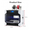 QIDI TECHNOLOGY i-FAST 3D-Drucker Industriequalität Dual Extruder 330x250x320mm (EU)