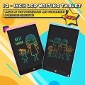 LCD-Schreibtablett 12-Zoll-Farbbildschirm mit Stift Zeichnen Schreiben Notizen hinterlassen Nachrichten für Kleinkinder Jungen M