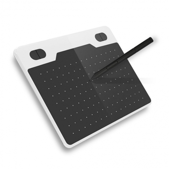 Digital Art Graphics Zeichentablett 6 x 3,9 Zoll Ultraleichte Kunstschoepfungsskizze mit batterielosem Stift 8 Stiftspitzen
