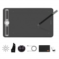 BOSTO T1060 10 x 6 Zoll Digital Art Graphic Drawing Tablet mit batterielosem Stift 10 Pen Nibs 8192 Levels Druck 8 Express Keys 