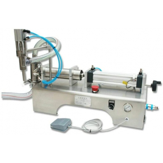 100-1000ml Pneumatische Abfüllmaschine Horizontale pneumatische Flüssigkeitsfüllmaschine für Flüssigkeiten Kosmetika Getränkefül