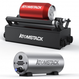 More about ATOMSTACK Air Assist System für Graviermaschinen + R3 Roller für zylindrische Objekte