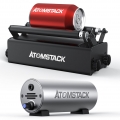 ATOMSTACK Air Assist System für Graviermaschinen + R3 Roller für zylindrische Objekte