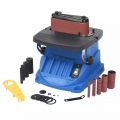 Oszillierende Heimwerkerbedarf,Werkzeuge,Schwingschleifer Spindel- und Bandschleifmaschine 450 W Blau