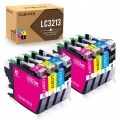 8er Set LC3213 Druckerpatronen mit Chip kompatibel zu Brother LC 3213 für Drucker MFC-J497DW MFC-J491DW MFC-J890DW MFC-J895DW DC