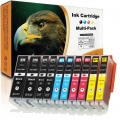 REAL Kompatibel 10 Patronen Canon PGI-570/571 XL Multipack alle Farben für Canon Pixma TS 5000, 5050, 5050, 5051, 5052, 5053, 50