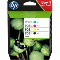 HP 903XL - Original - Tinte auf Pigmentbasis - Schwarz - Cyan - Magenta - Gelb - HP - HP OfficeJet 6950/6960/6970 AiO - 4 Stück(