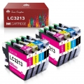Kompatible XL LC-3213 LC-3211 Tintenpatronen Ersatz für Brother LC3213 LC3211 Druckerpatronen für Brother DCP-J572DW MFC-J497DW 