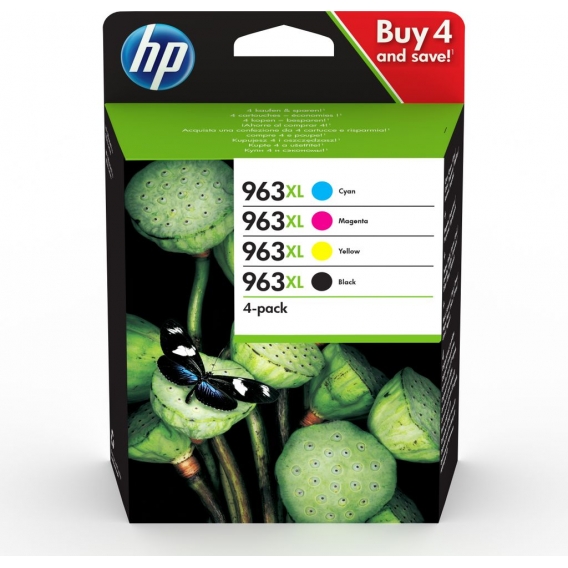 HP 963XL - Original - Tinte auf Pigmentbasis - Schwarz - HP - OfficeJet Pro 9010 OfficeJet Pro 9012 OfficeJet Pro 9014 OfficeJet