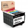 5 TonerKingdom Kompatibel Druckerpatronen Ersatz für Epson 603XL 603 Expression Home XP-3100 XP-2105 XP-4105 XP-4100 Workforce W