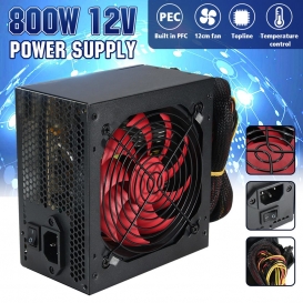 More about DIGOO 12V 800W 120mm Gaming PC Netzteil Power Supply ATX Computer Lüfter leise