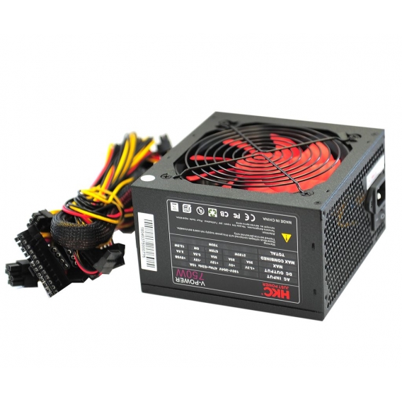 HKC® V-POWER 750 Watt ATX PC-Netzteil