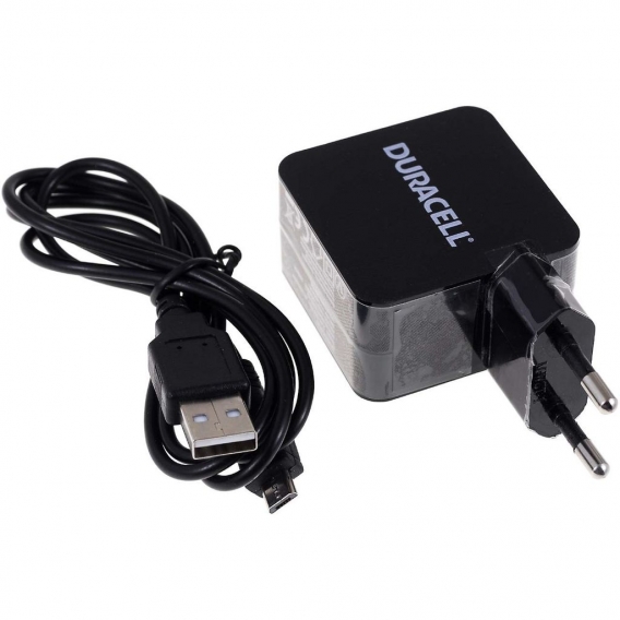 1-Port 2.4A USB Ladegerät für Tablet und Smartphone + Verbindungskabel Micro USB auf USB für Android
