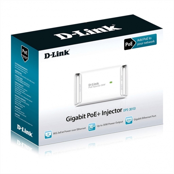 D-Link DPE-301GI PoE Adapter/Injector