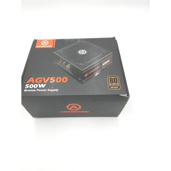 ARESGAME PC-Netzteil 500W 80 Plus Bronze AGV500 Power Supplies Computing (42,99)
