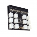 PCI E 12V 64Pin bis 12x 6Pin Breakout Board für  1200W 750W Netzteil GPU Mining DPS 1200FB A DPS 1200QB A PS 2751 5Q