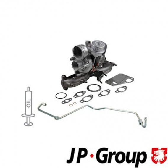JP Group | Lader, Aufladung JP Group mit Ölzulaufleitung (1117801110) passend für VW