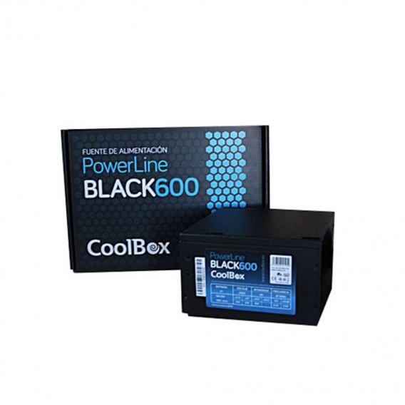 CoolBox coo-fapw600-bk – Stromversorgung ATX, schwarz