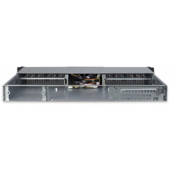 Inter-Tech 1U-10240 - Rack - Server - Stahl - Schwarz - ATX,Flex-ATX,Micro ATX,Mini-ATX,Mini-ITX - 1U