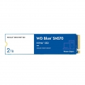 Western Digital Blue SN570 NVMe 2 TB SSD Festplatte, Farbe:Blau