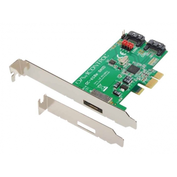 Dawicontrol PCI Card PCI-e DC-610e  RAID 2Kanal SATA 6G Blis