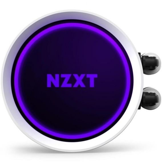 NZXT AIO Flüssigkeitskühler mit Aer RGB Kraken X63 RGB Weiß