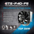 Enermax ETS-F40-FS computer cooling component processor cooler 14 cm aluminum, black