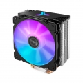 Jonsbo CPU Radiator 4 Heatpipes Tower CPU Kuehler CR-1000 (bunt) Ersatz fuer Intel LGA1200 / Intel 1151 / AMD AM4 / FM2 +