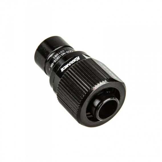 Koolance QD3 No-Spill Schnellverschluss male auf 16/10mm - schwarz