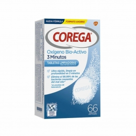 More about Corega Active Oxygen 3 Minutes 66 Tablets
